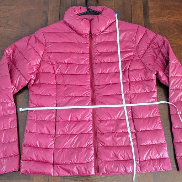 Nuage Sport Lightweight Down Puffer Jacket – Cherry Red – Women’s M – NWT - Picture 8 of 8